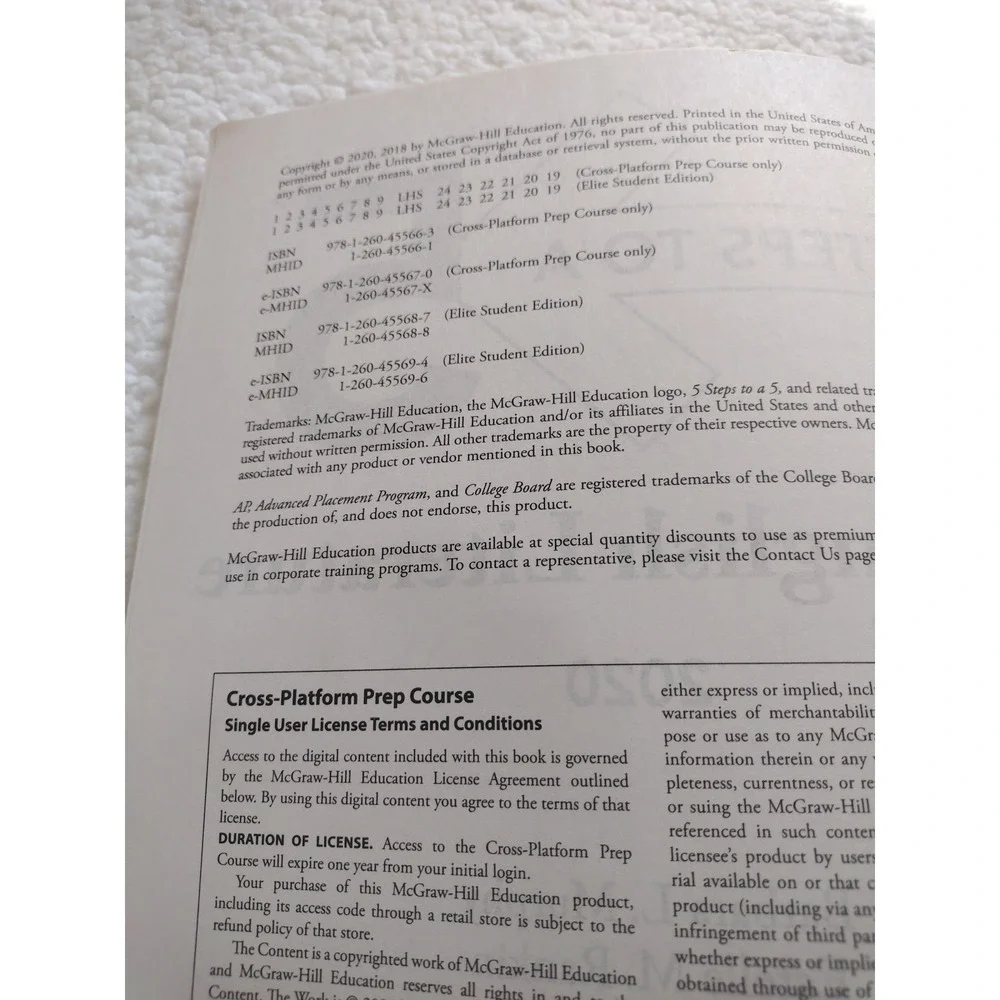 5 Steps to a 5: AP English‎ Literature 2020 by Barbara L. Murphy and Estelle